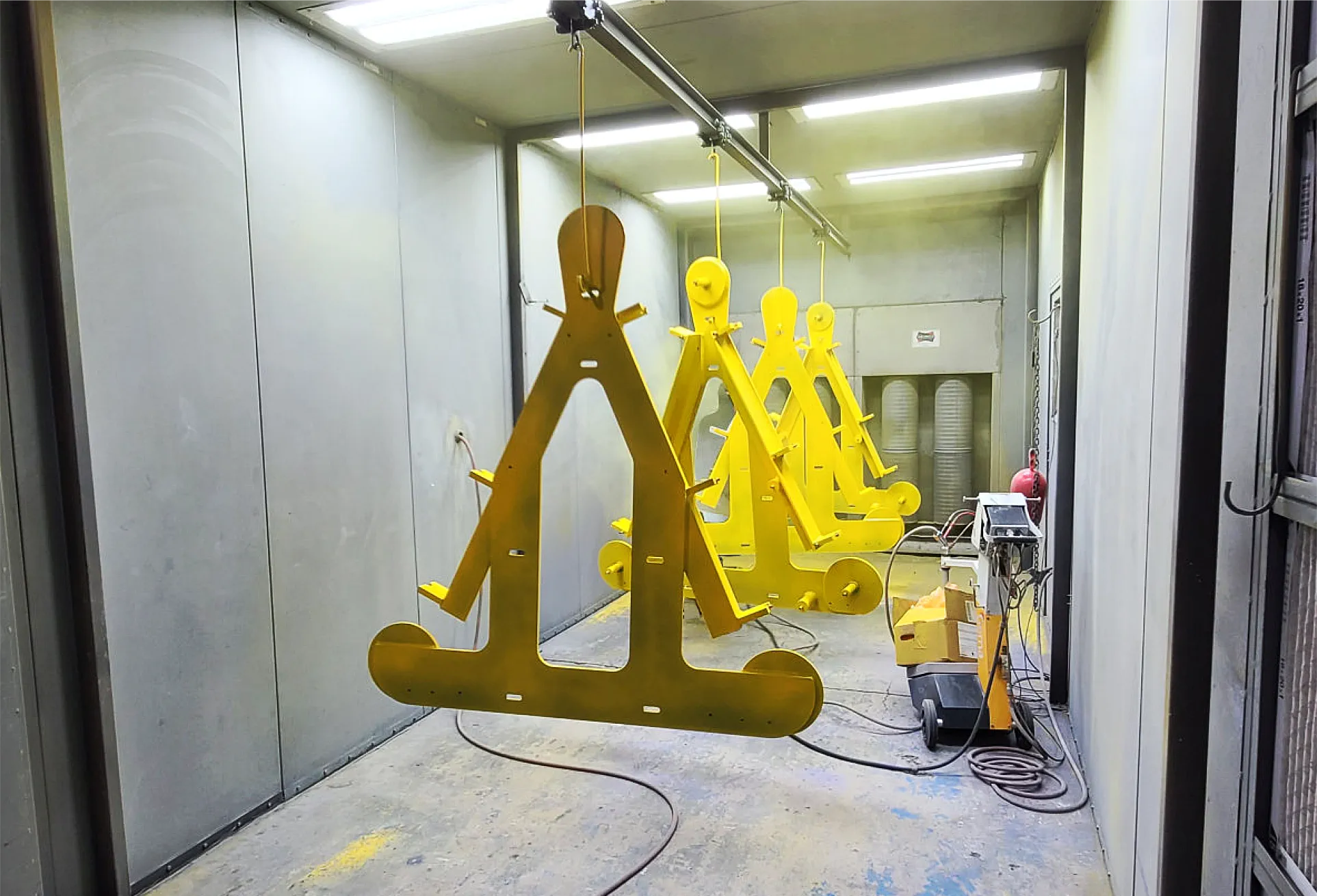 Colombo Powder Coating Spray Booth 1